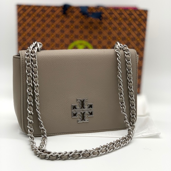Tory Burch Britten Adjustable Shoulder Bag - Picture 1 of 14